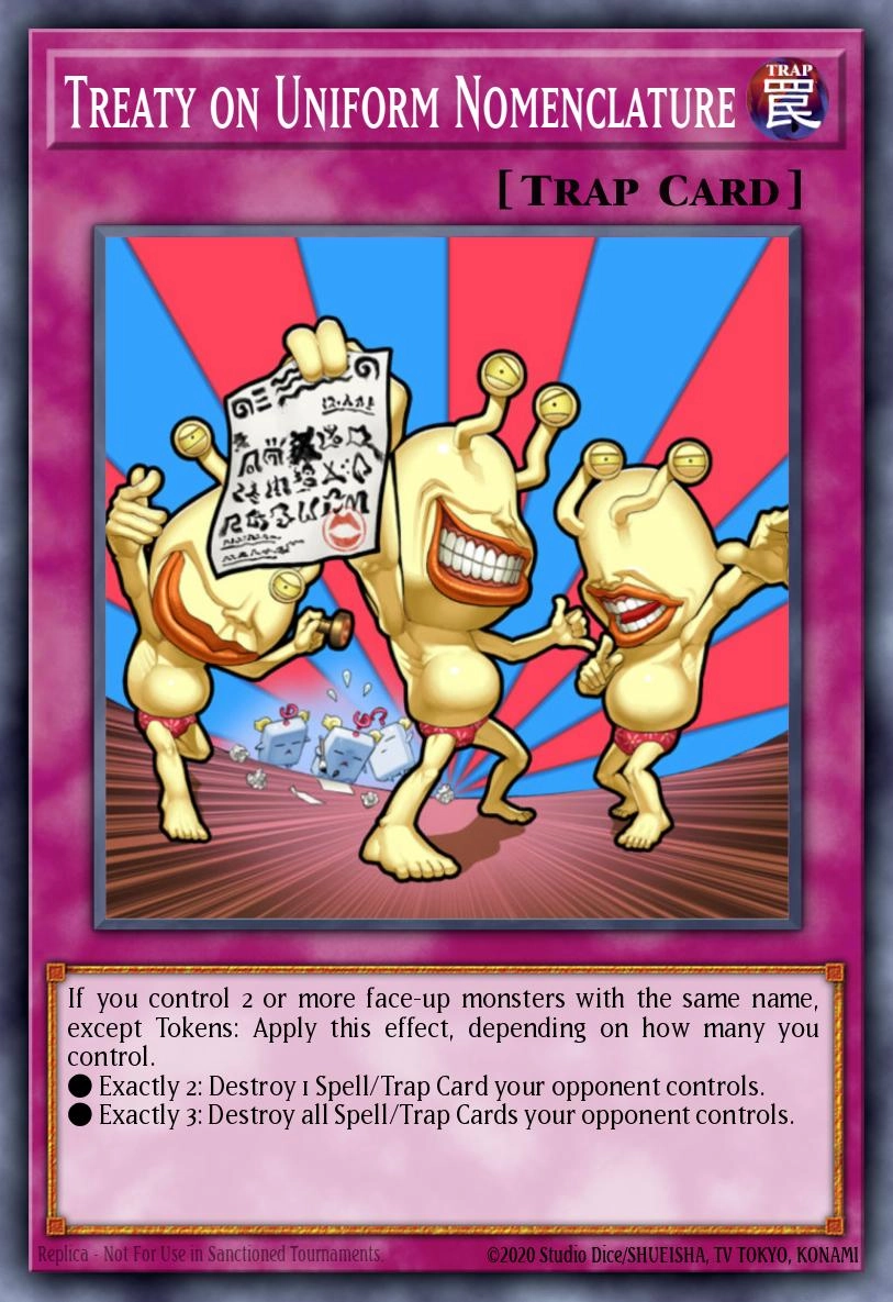 Treaty on Uniform Nomenclature