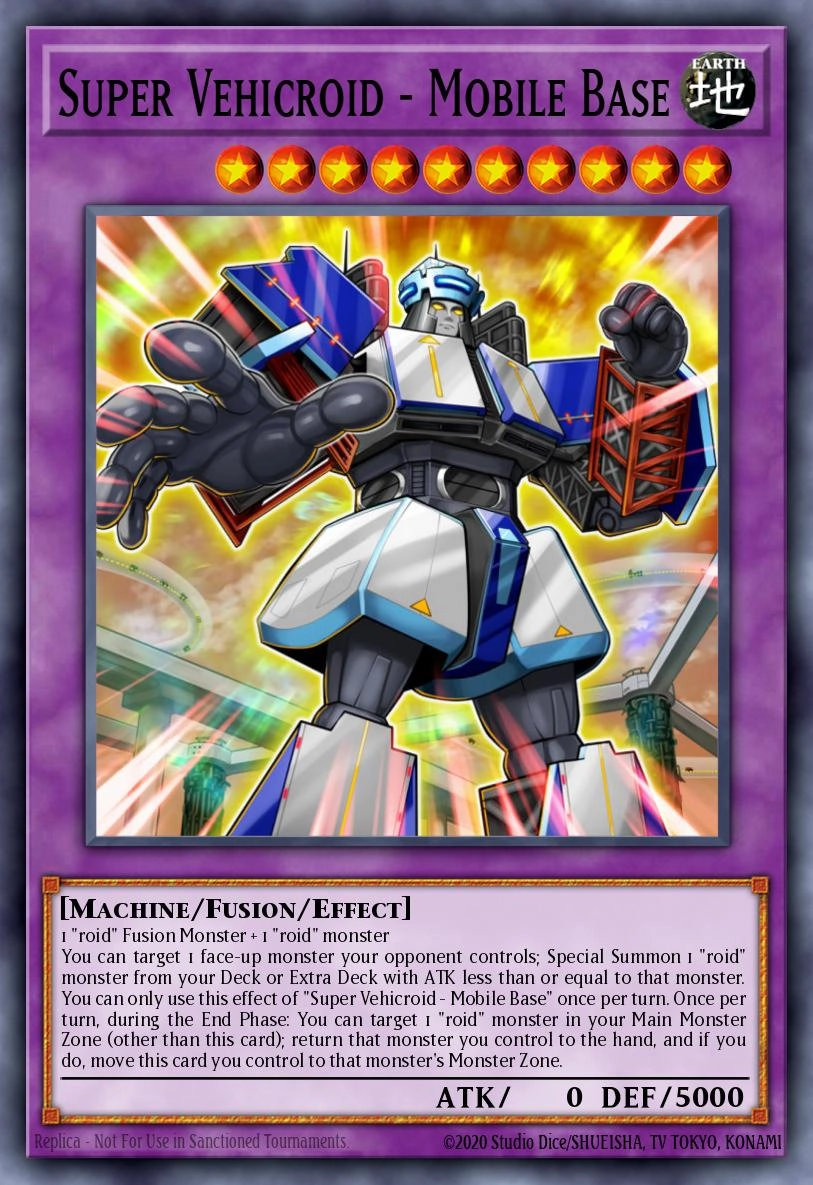 Super Vehicroid - Mobile Base