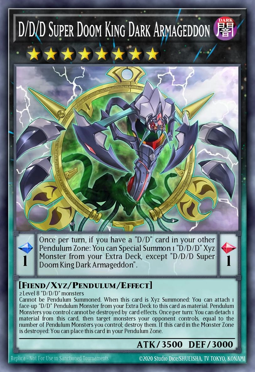 D/D/D Super Doom King Dark Armageddon