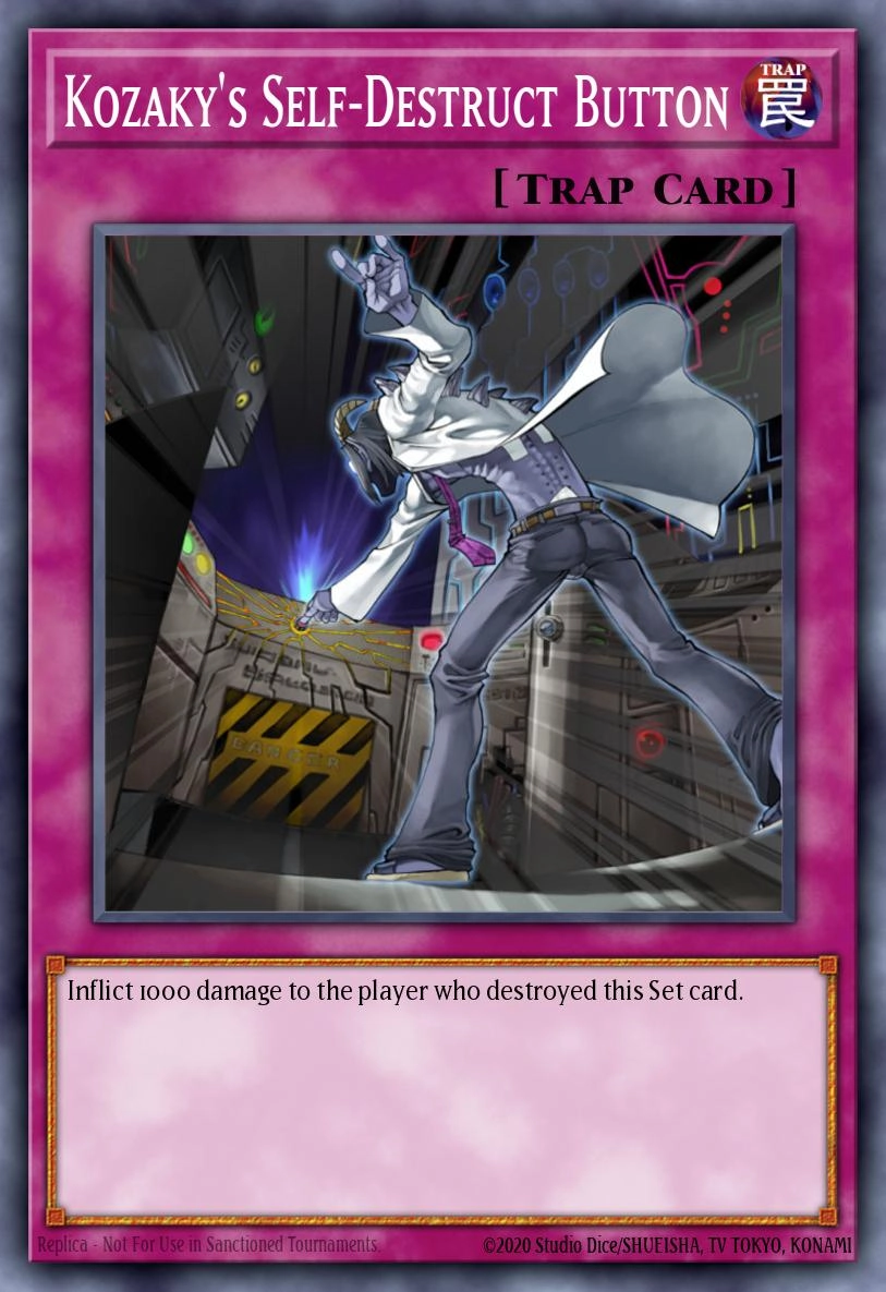 Kozaky's Self-Destruct Button