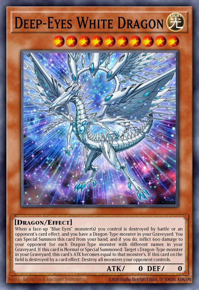 Deep-Eyes White Dragon
