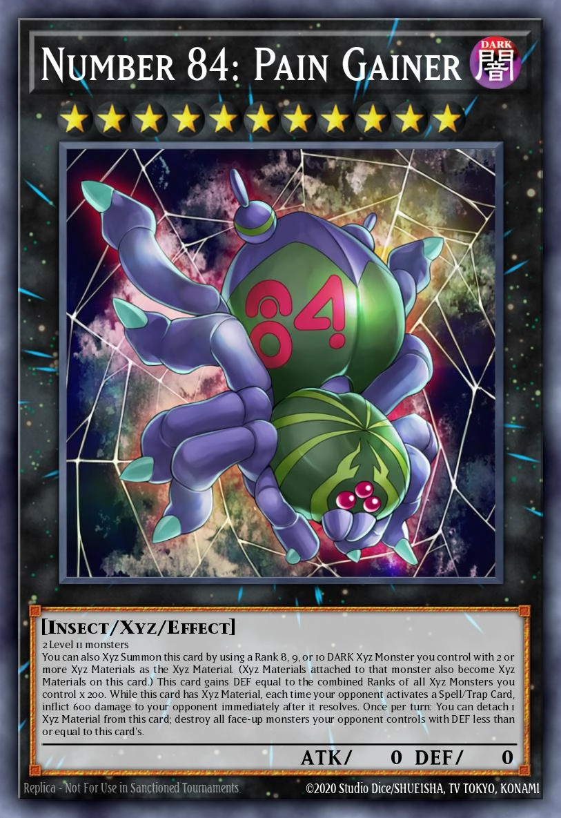 Number 84: Pain Gainer