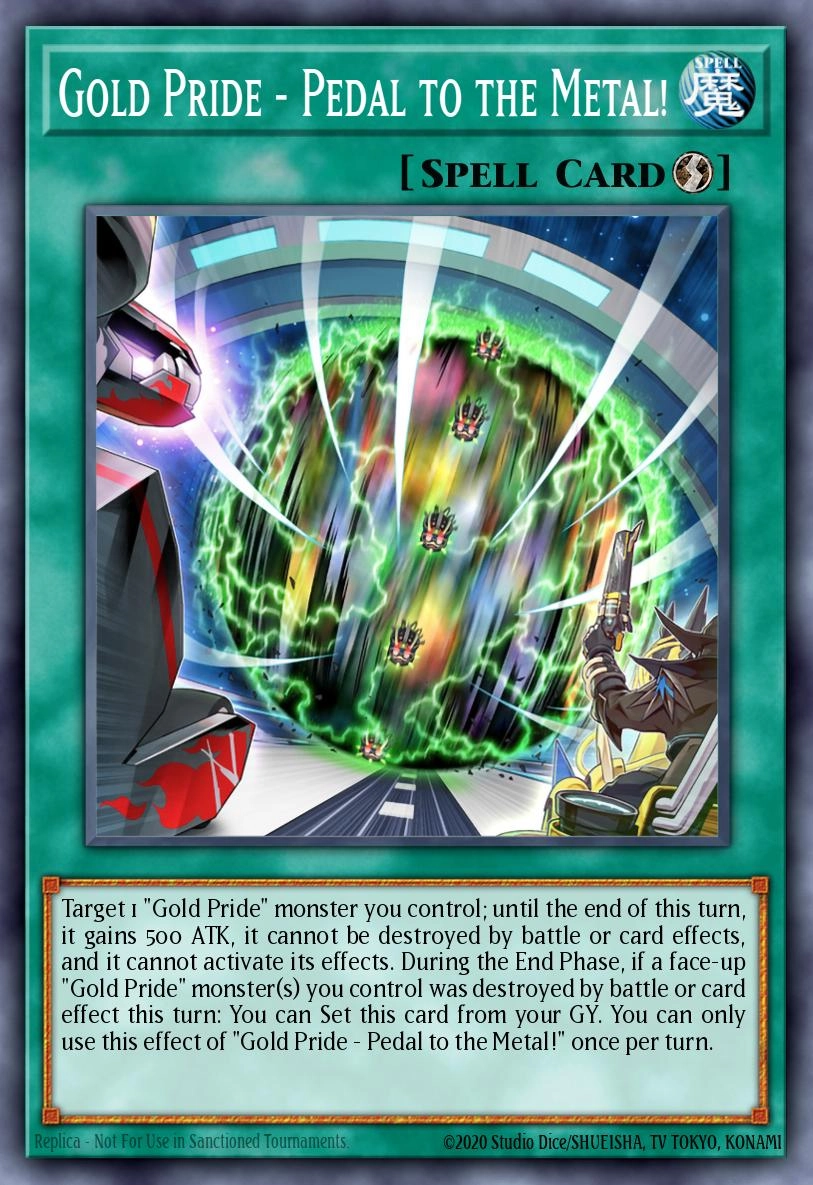 Gold Pride - Pedal to the Metal!