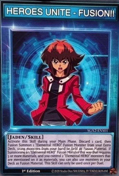 HEROES UNITE - FUSION!!