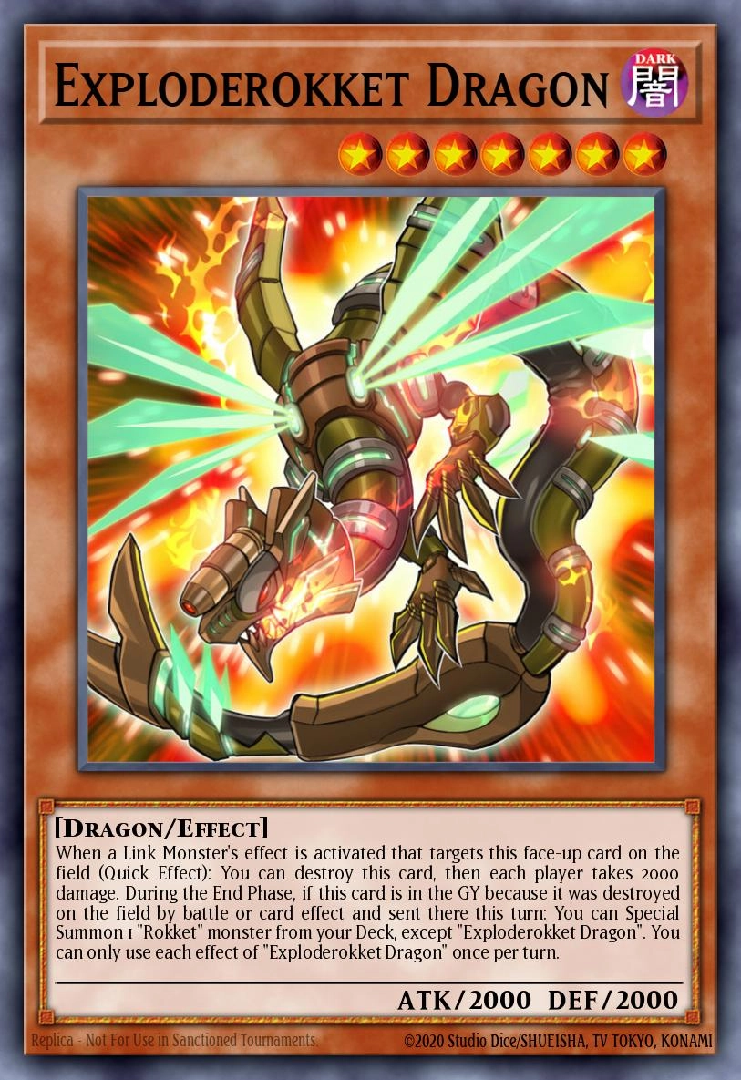 Exploderokket Dragon