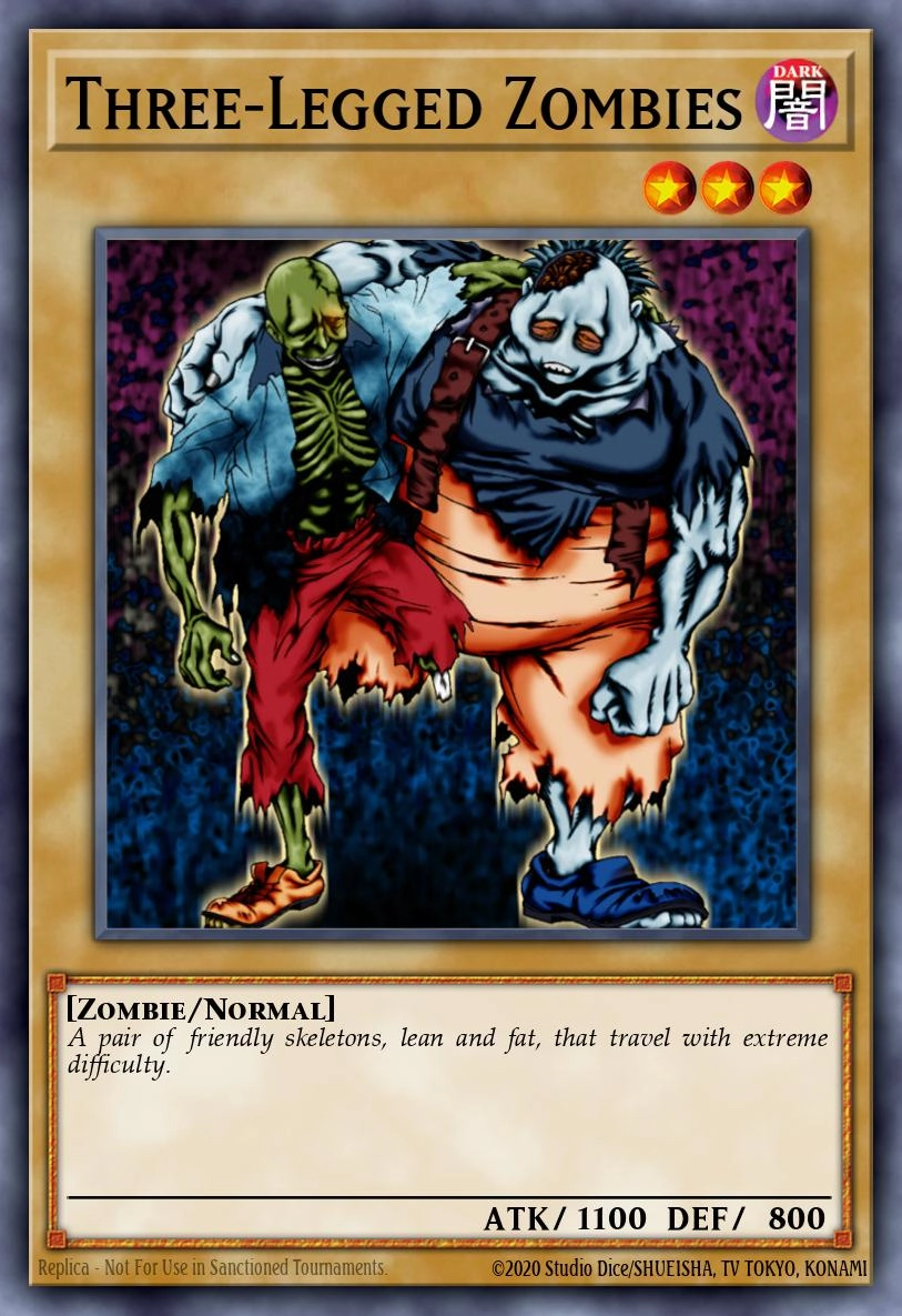 Three-Legged Zombies