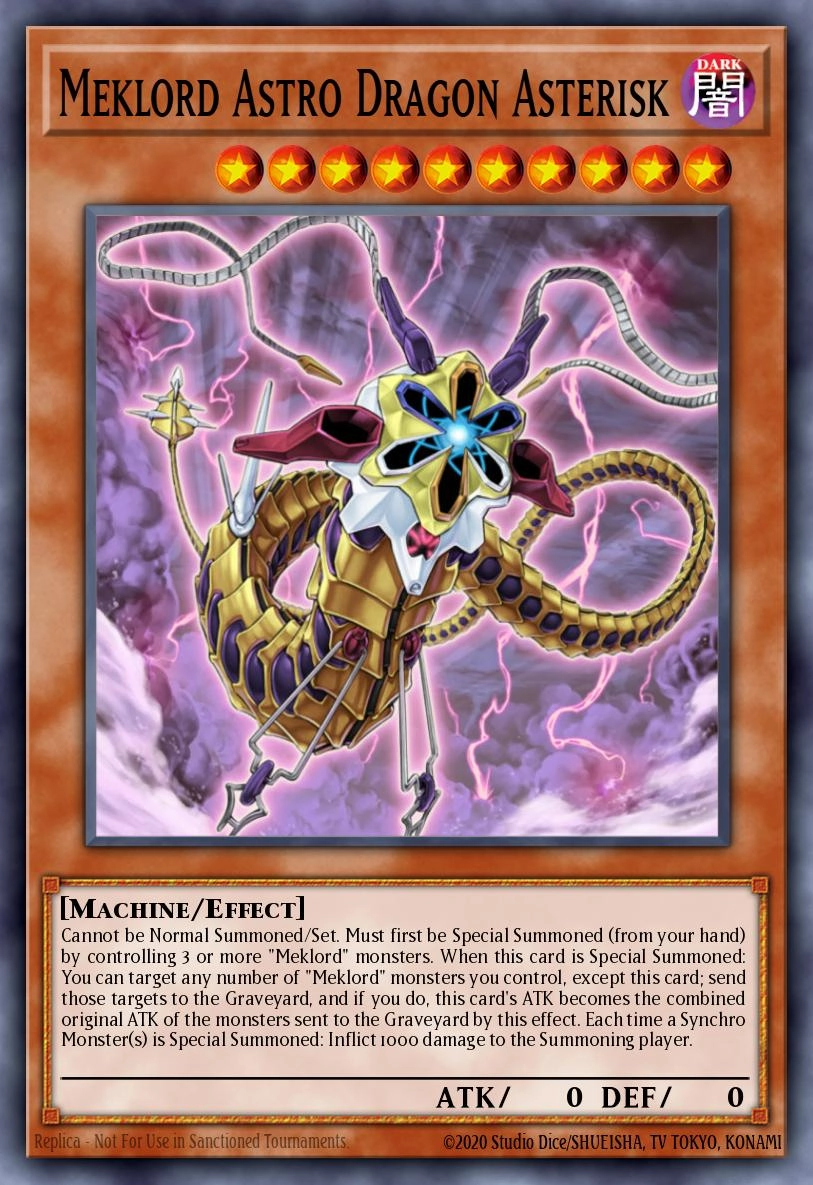 Meklord Astro Dragon Asterisk