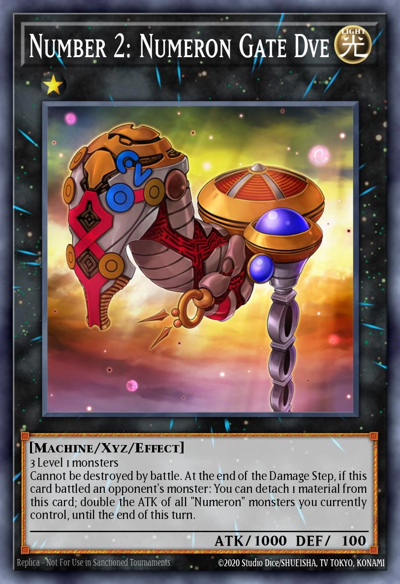 Number 2: Numeron Gate Dve