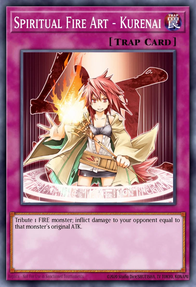 Spiritual Fire Art - Kurenai