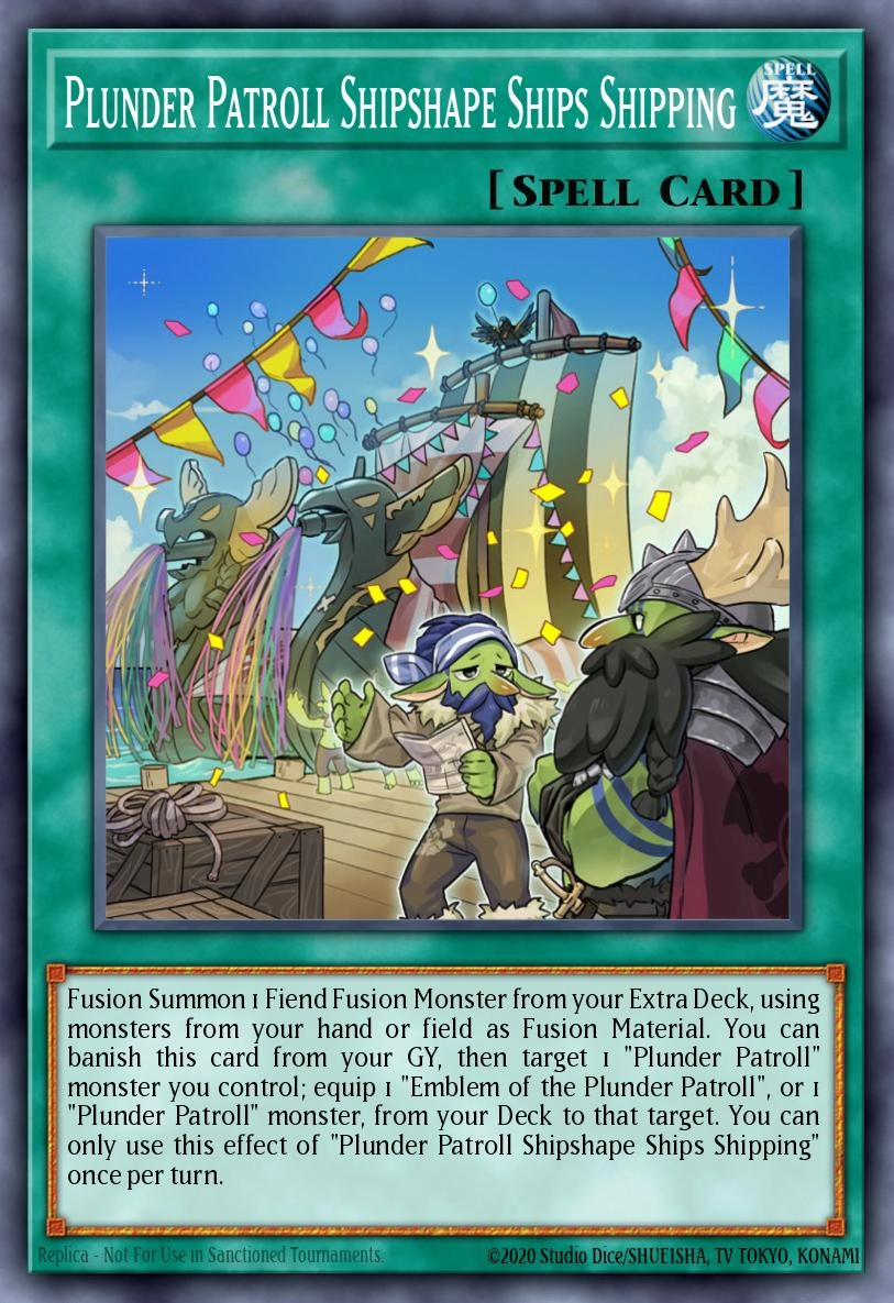 Plunder Patroll Shipshape Ships Shipping