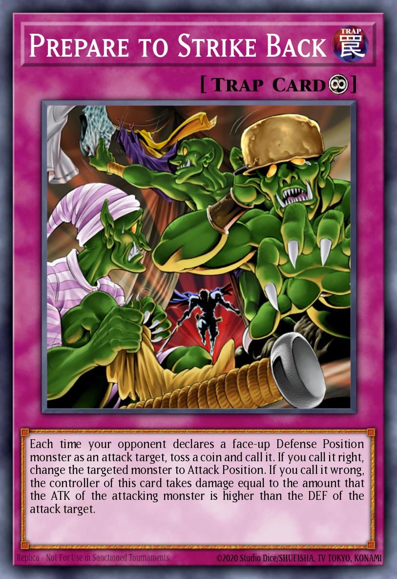 Prepare to Strike Back