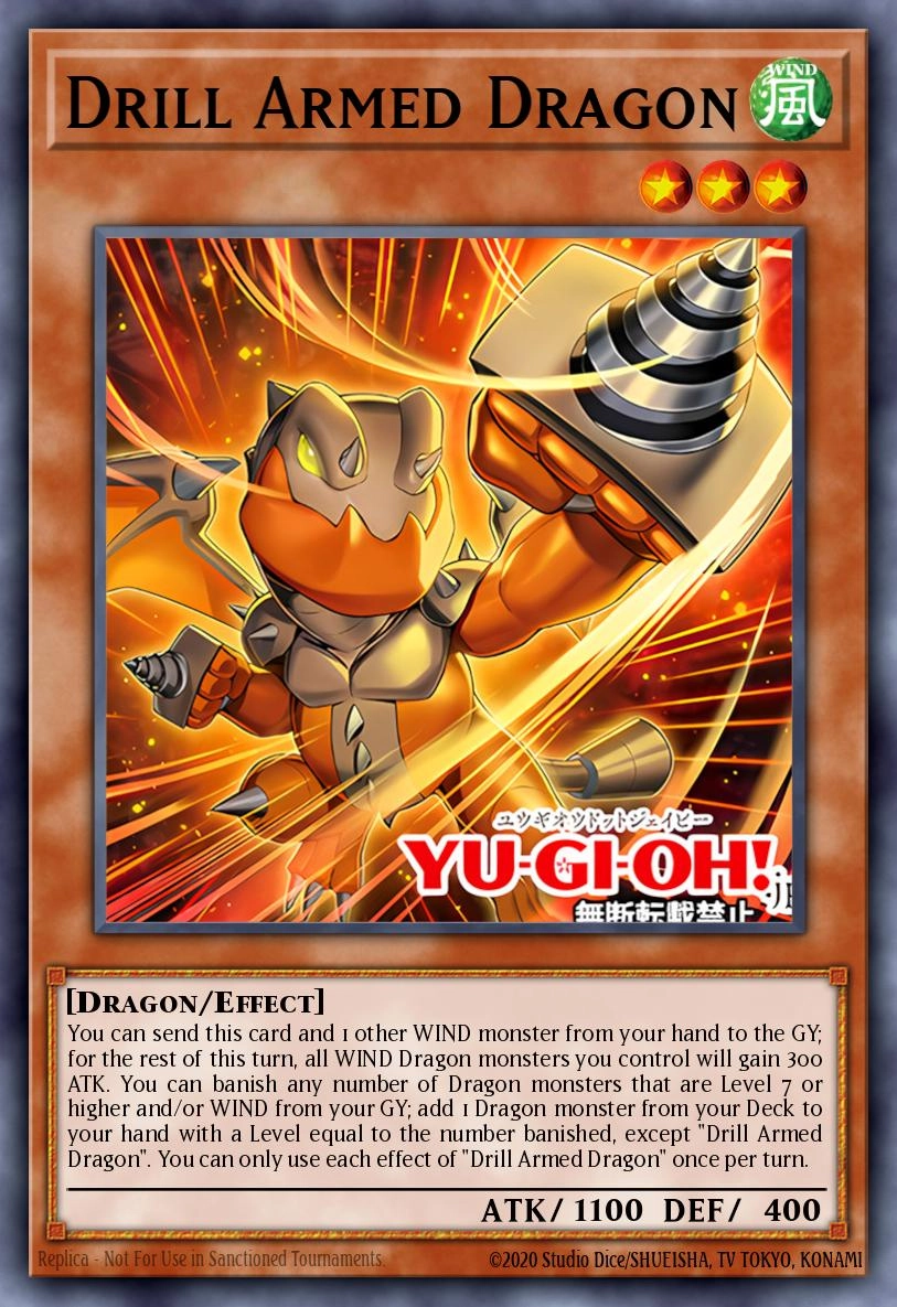 Drill Armed Dragon