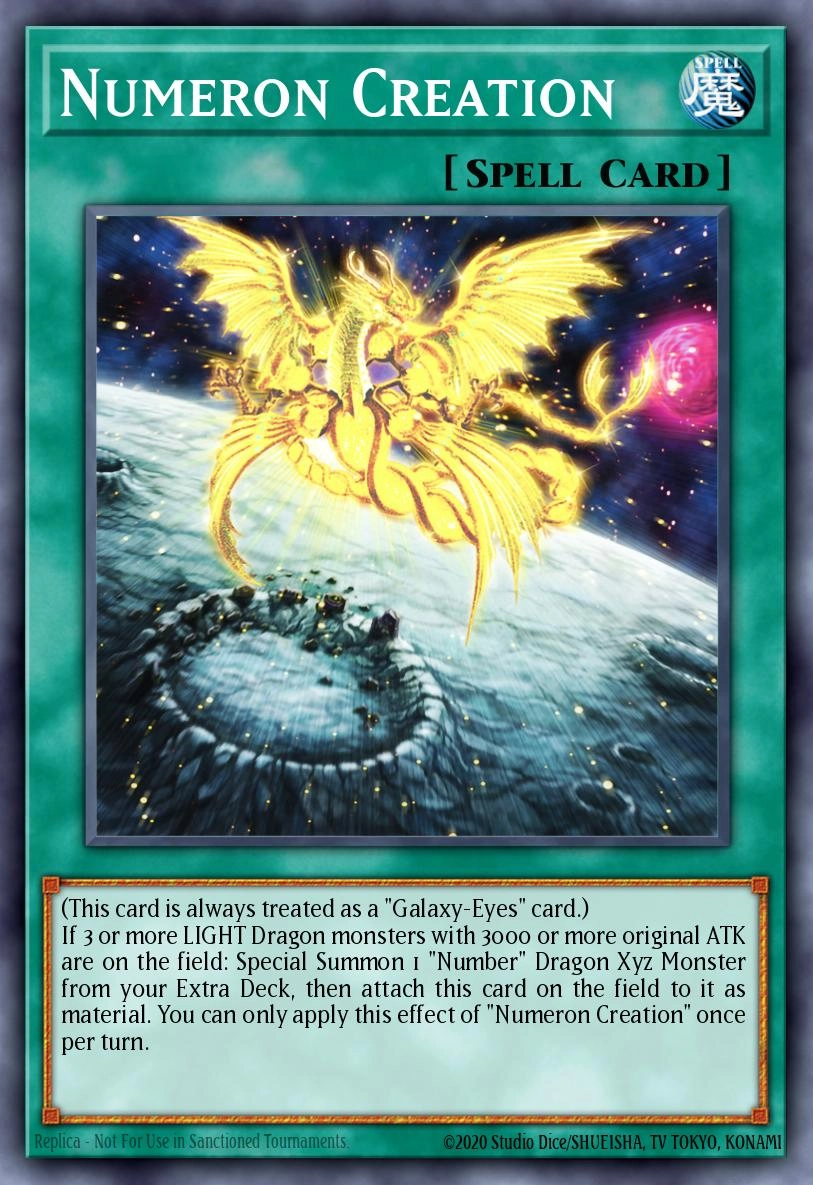 Numeron Creation