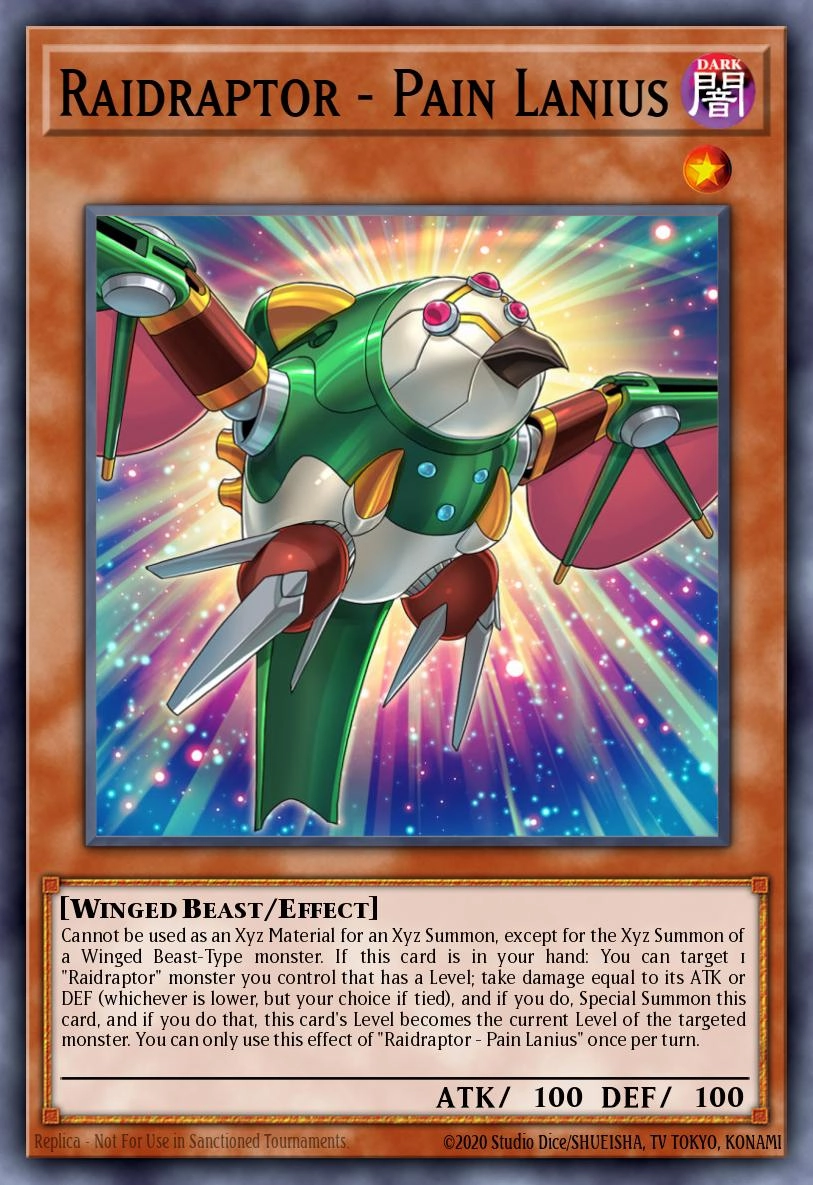 Raidraptor - Pain Lanius