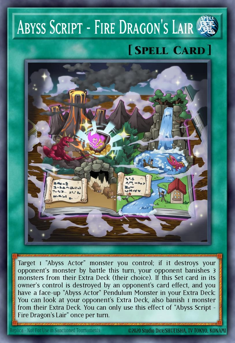 Abyss Script - Fire Dragon's Lair