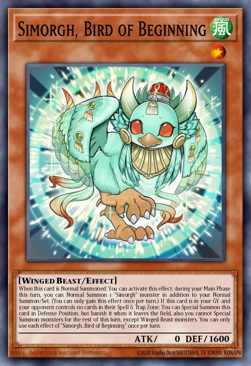 Simorgh, Bird of Beginning