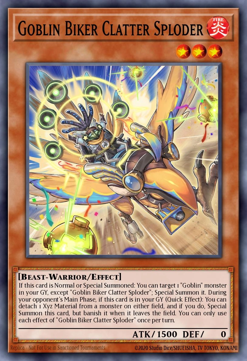 Goblin Biker Clatter Sploder