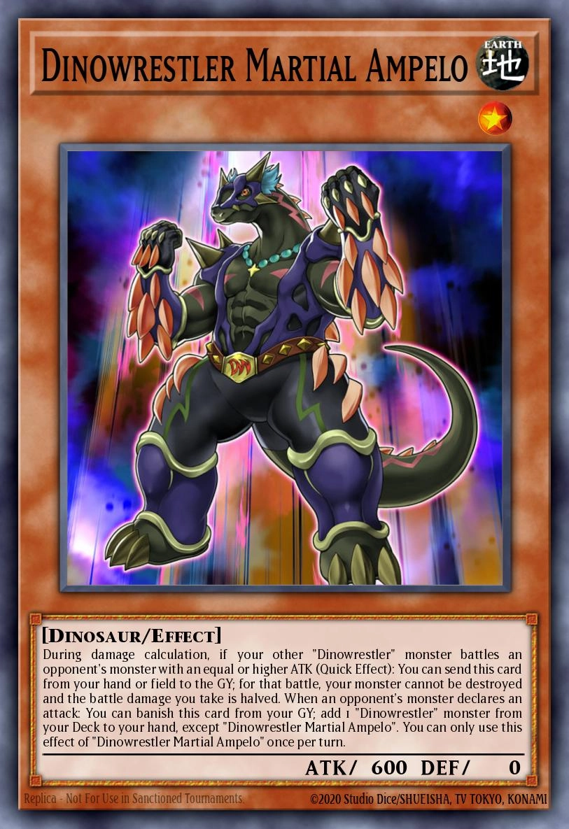 Dinowrestler Martial Ampelo