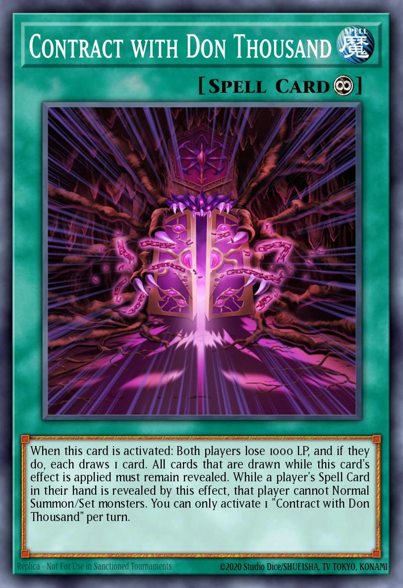 Contract with Don Thousand