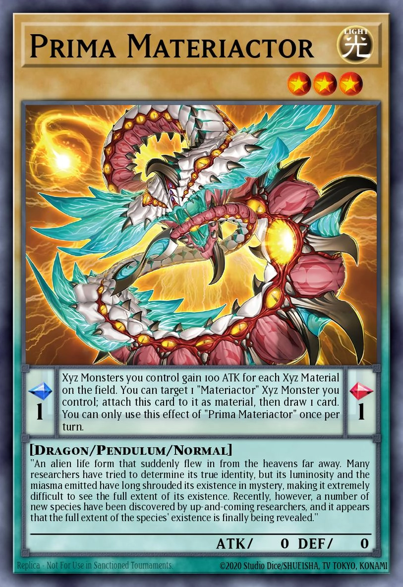 Prima Materiactor