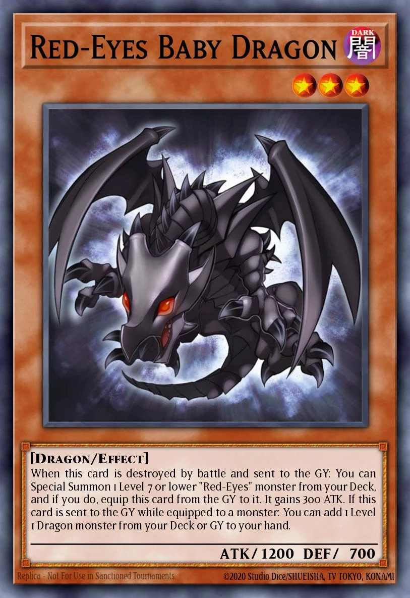 Red-Eyes Baby Dragon
