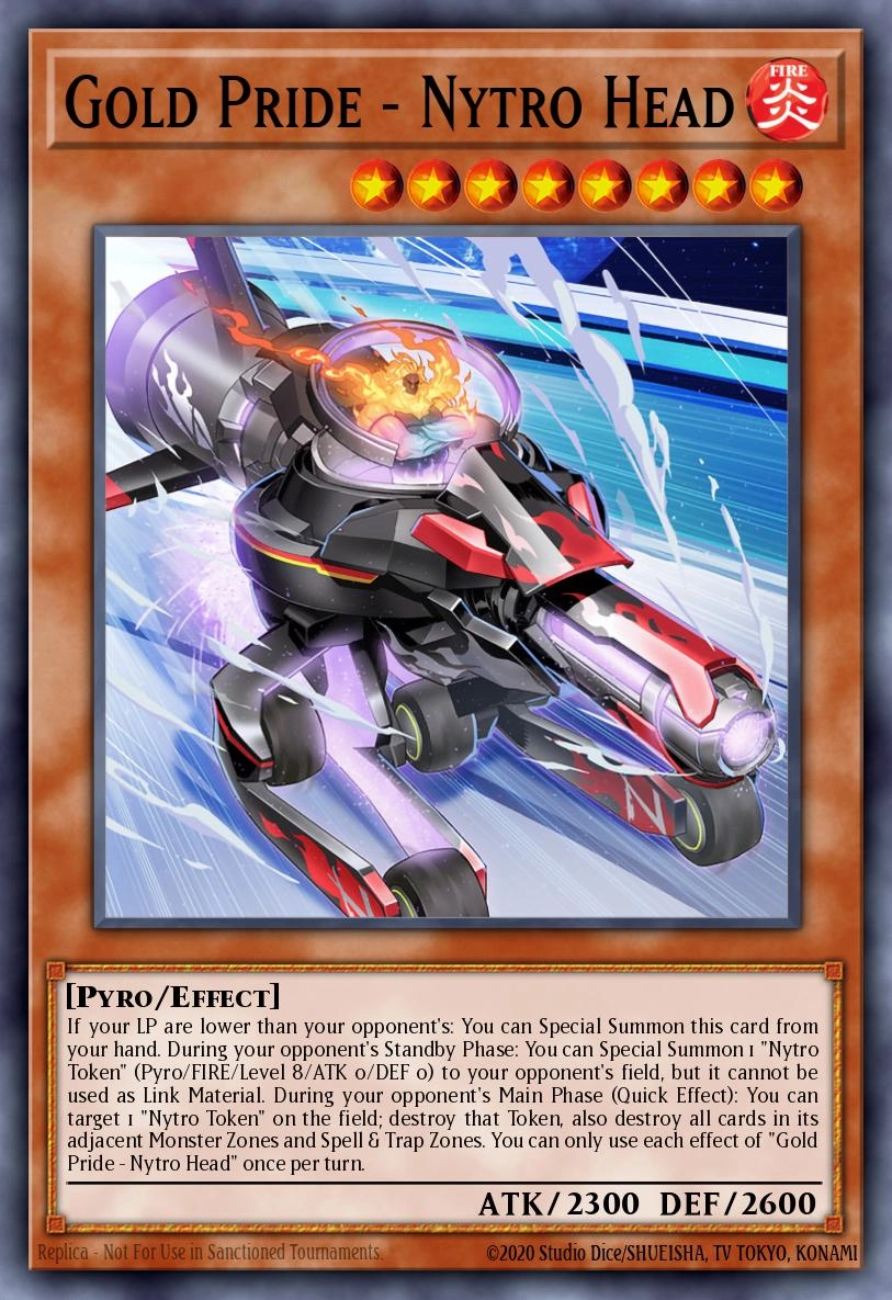 Gold Pride - Nytro Head