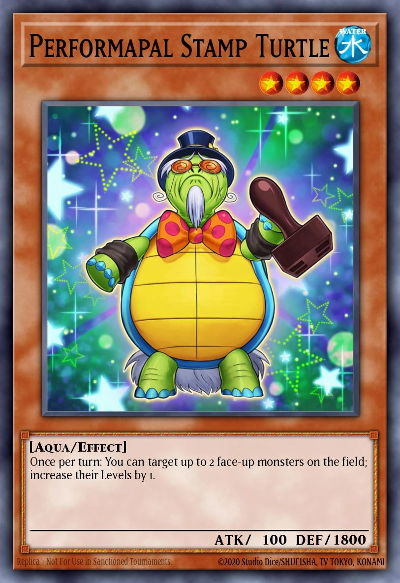 Performapal Stamp Turtle