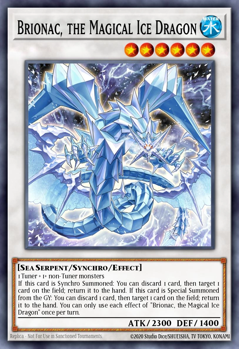 Brionac, the Magical Ice Dragon