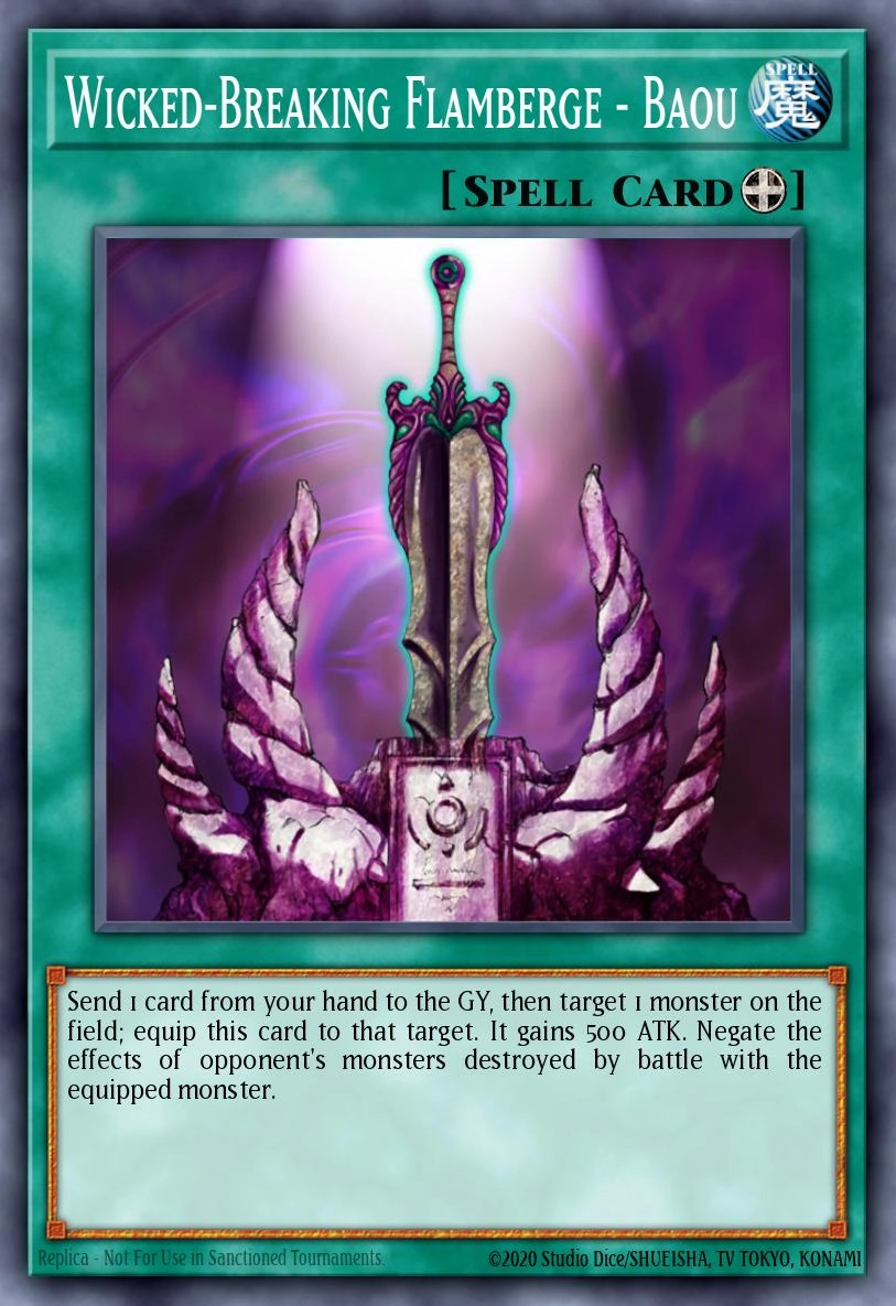 Wicked-Breaking Flamberge - Baou