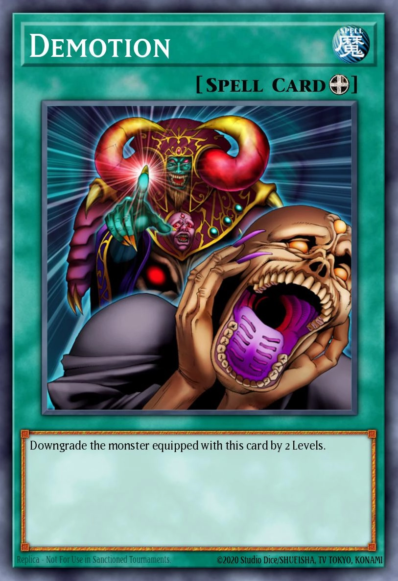 Demotion