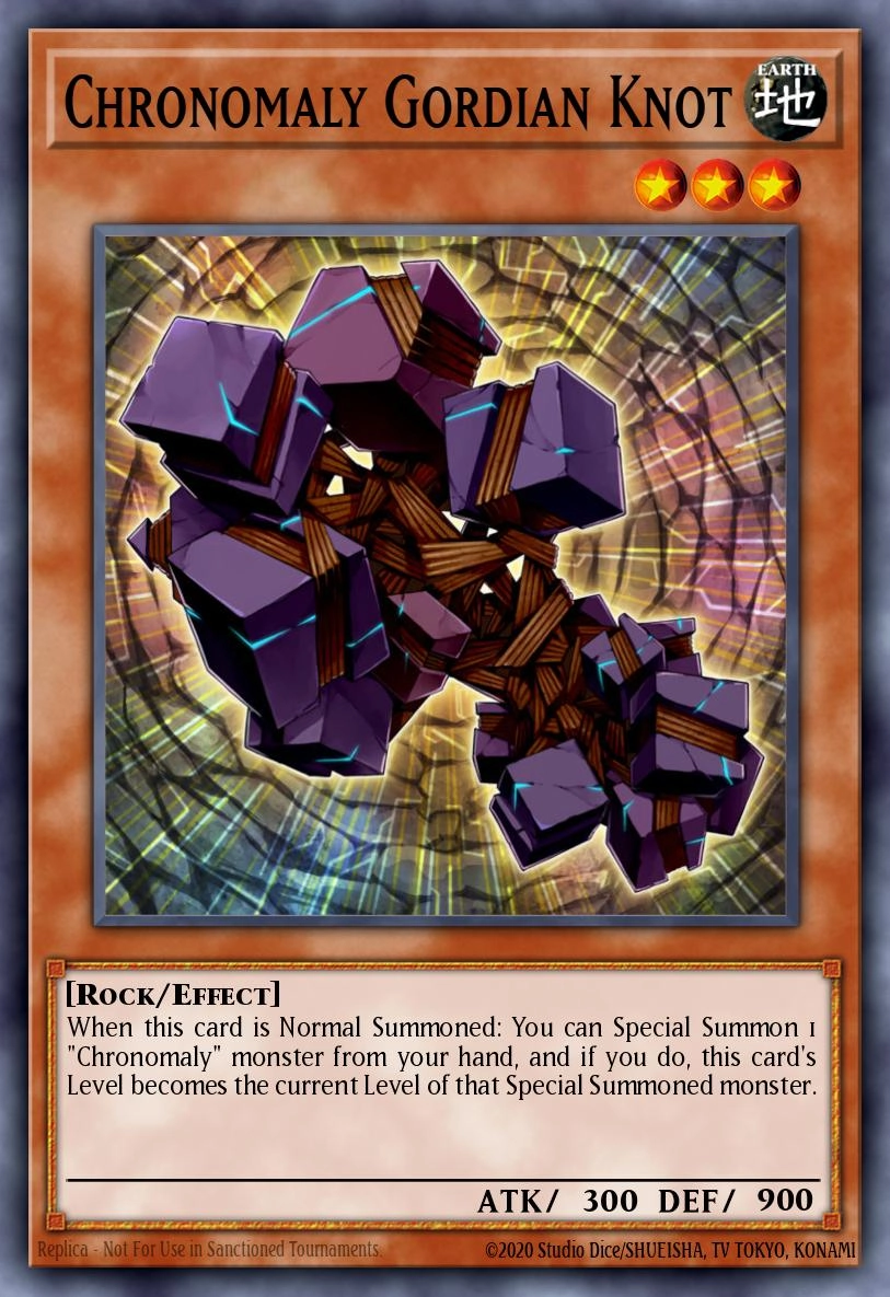 Chronomaly Gordian Knot