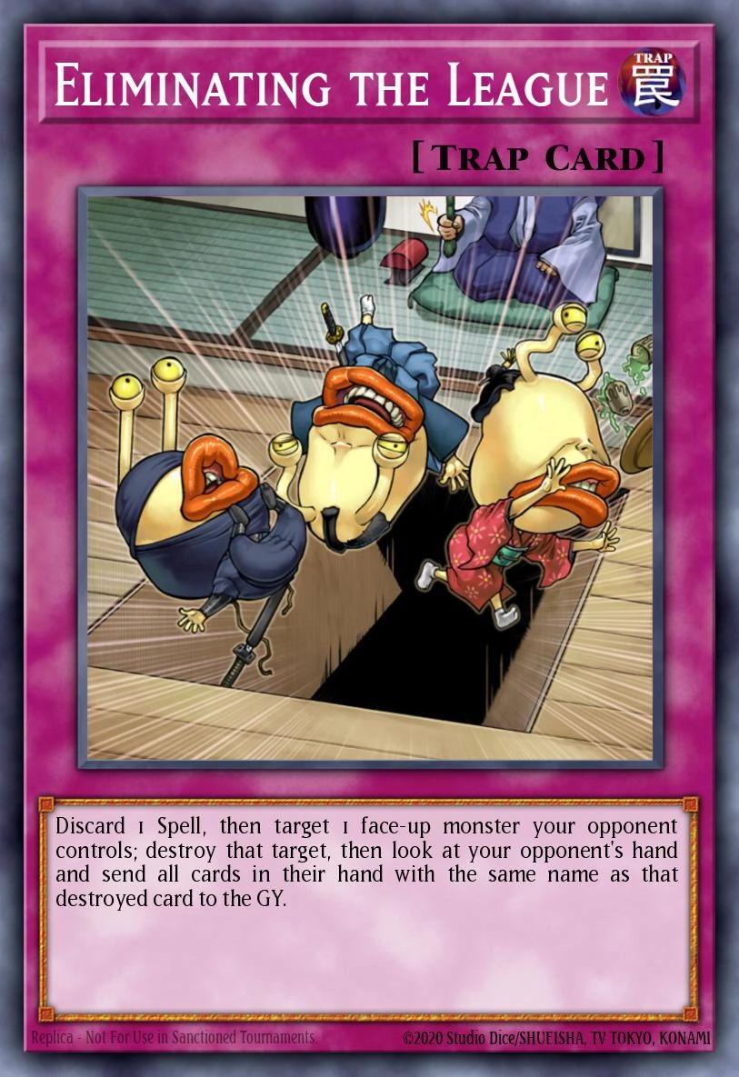 Eliminating the League