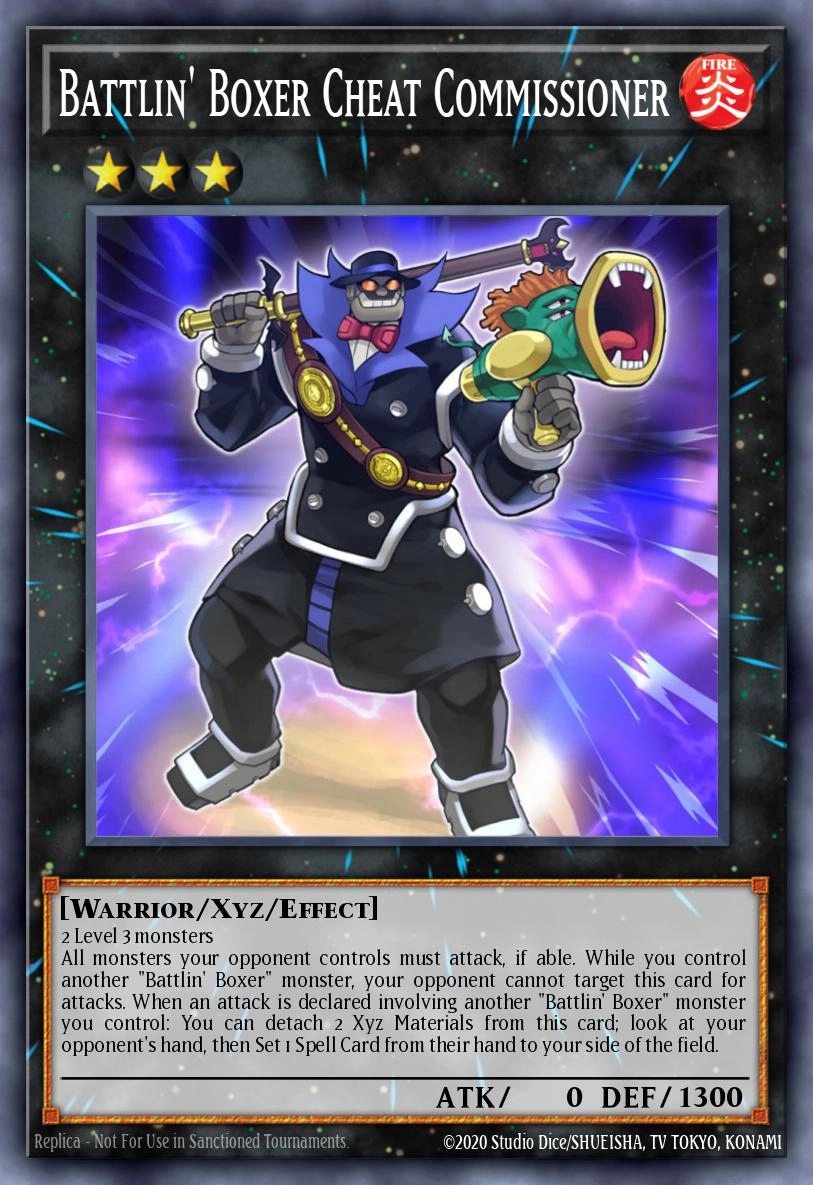 Battlin' Boxer Cheat Commissioner