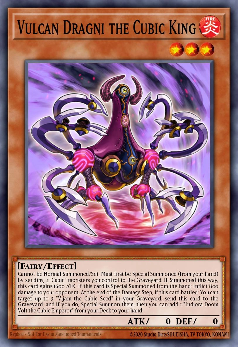 Vulcan Dragni the Cubic King