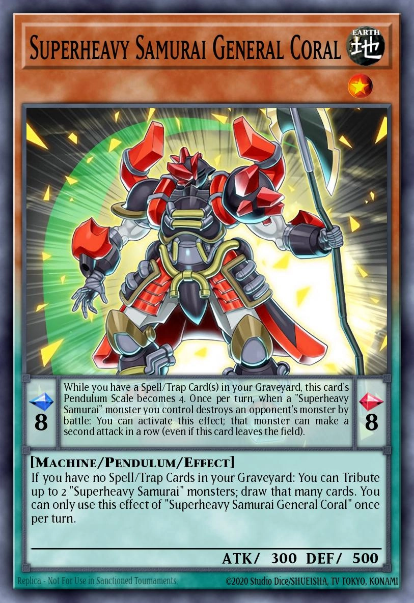 Superheavy Samurai General Coral