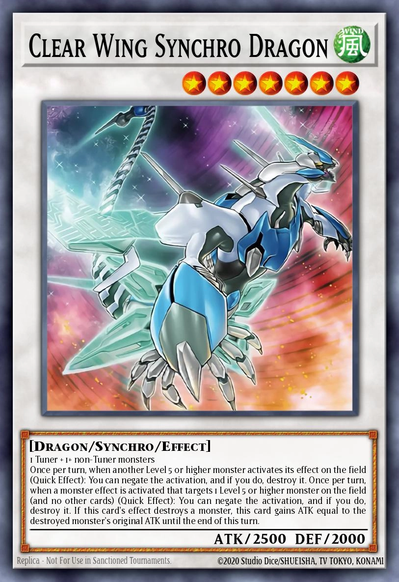 Clear Wing Synchro Dragon