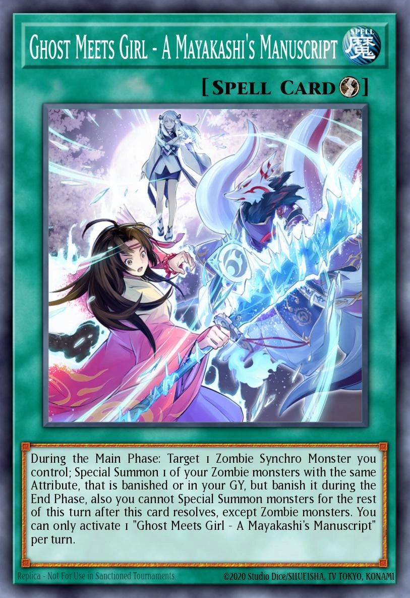 Ghost Meets Girl - A Mayakashi's Manuscript