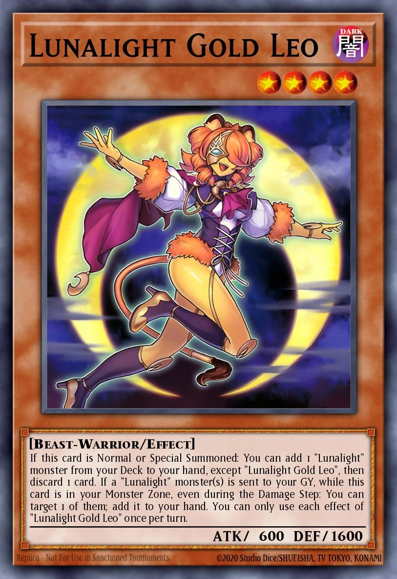 Lunalight Gold Leo