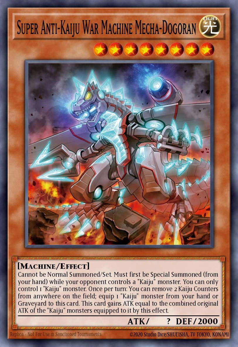 Super Anti-Kaiju War Machine Mecha-Dogoran