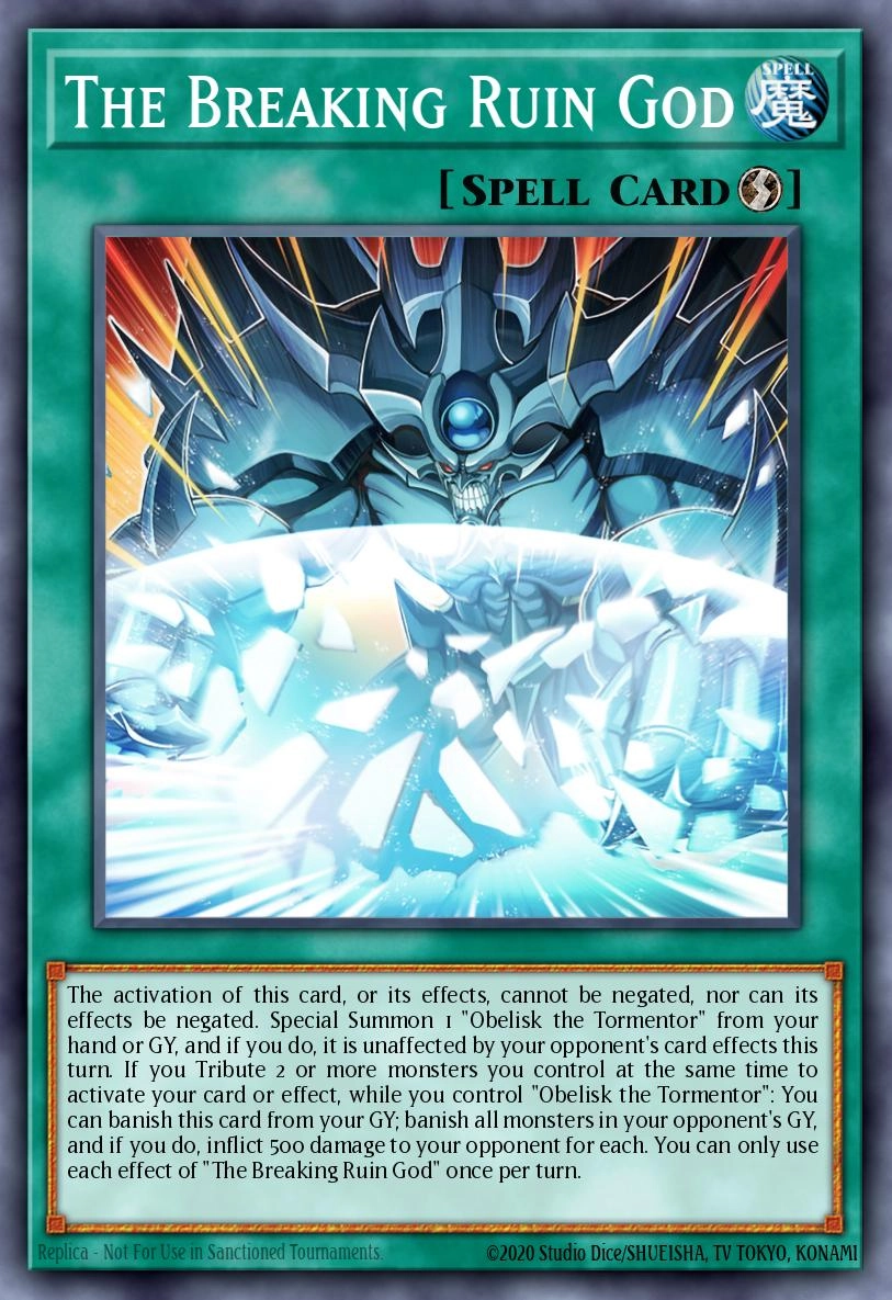 The Breaking Ruin God