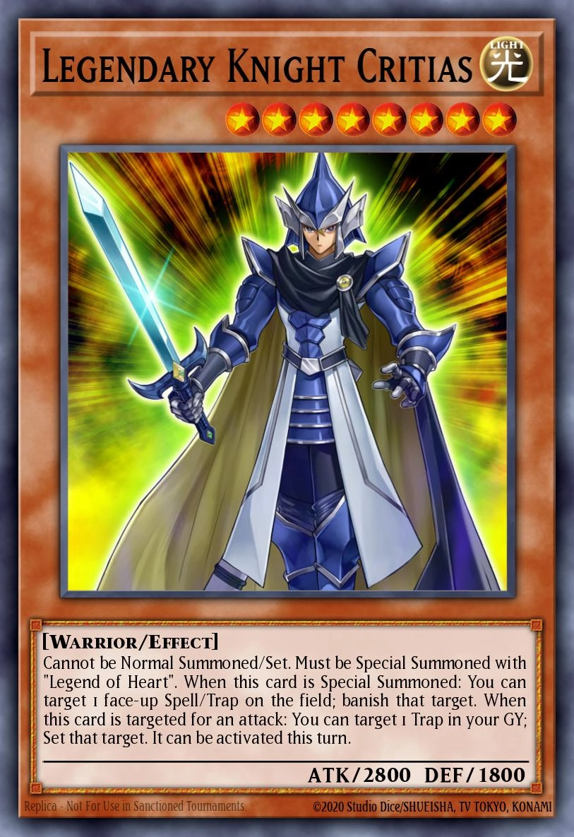 Legendary Knight Critias