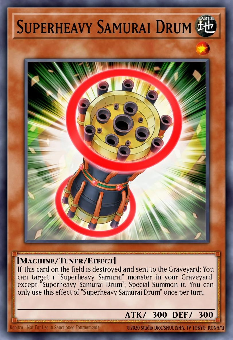 Superheavy Samurai Drum