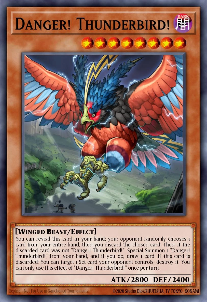 Danger! Thunderbird!