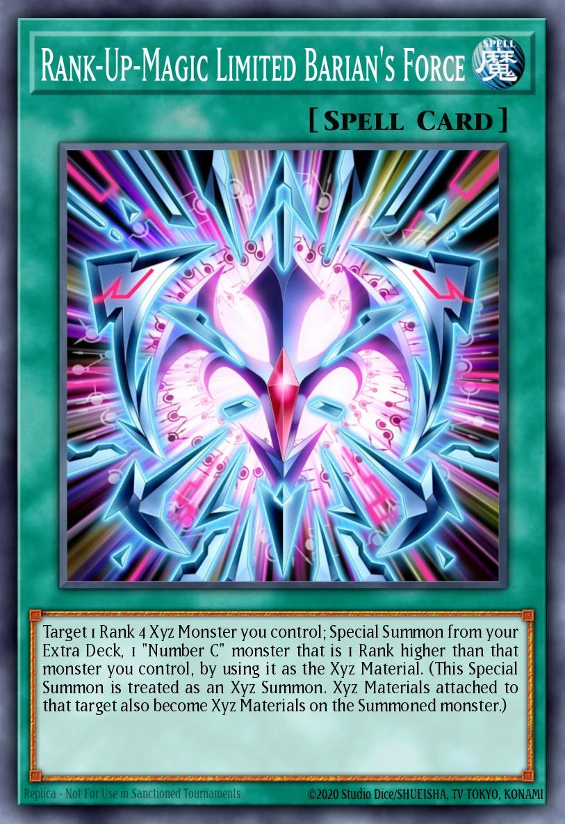 Rank-Up-Magic Limited Barian's Force
