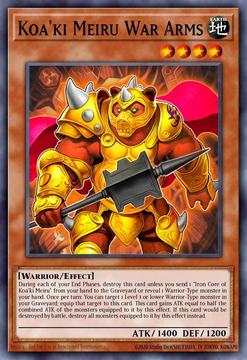 Koa'ki Meiru War Arms