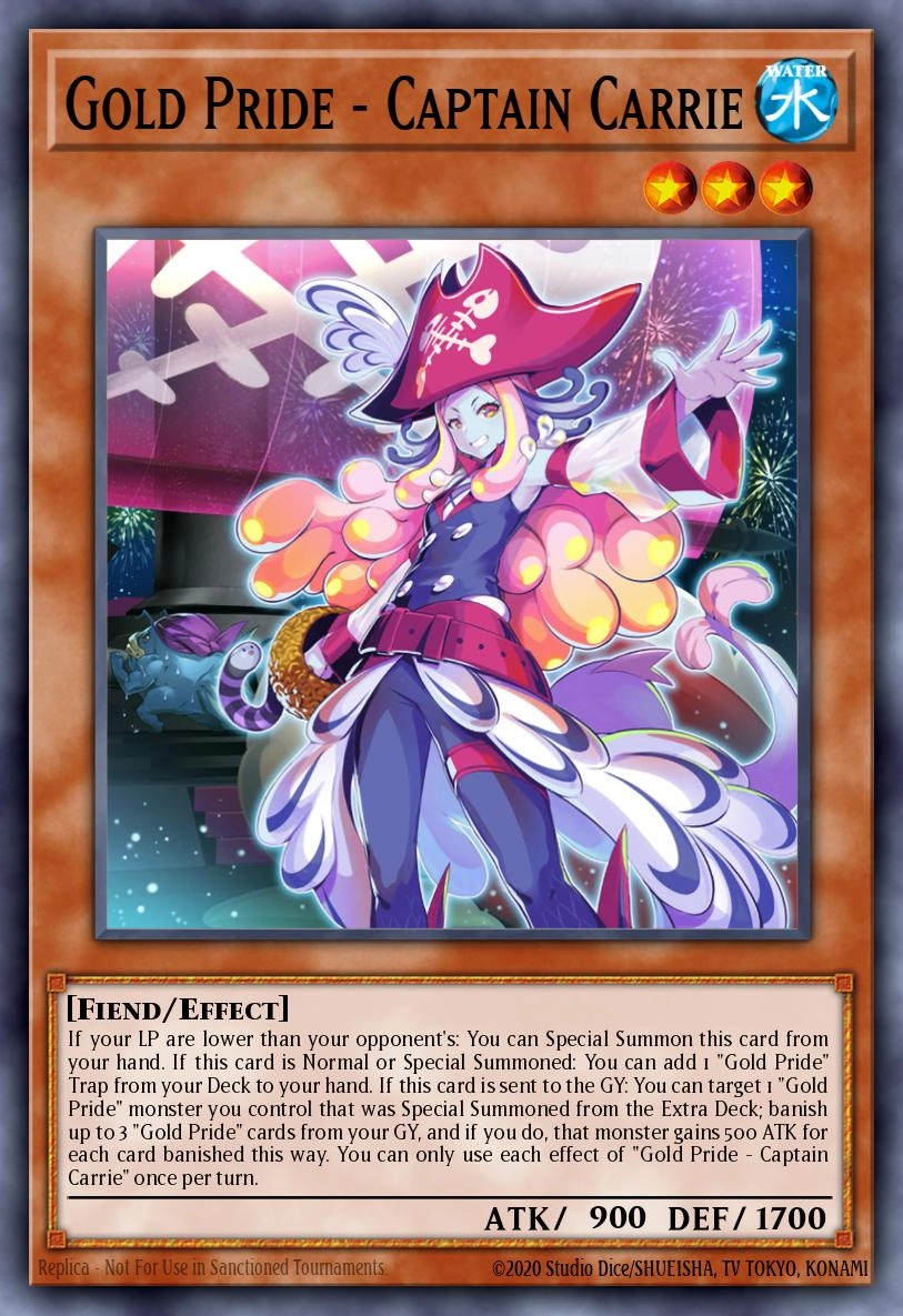 Gold Pride - Captain Carrie